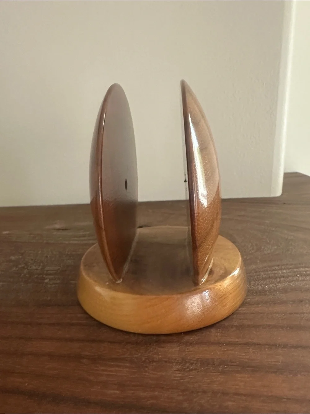 Vintage MCM Oregon Myrtlewood Napkin Holder